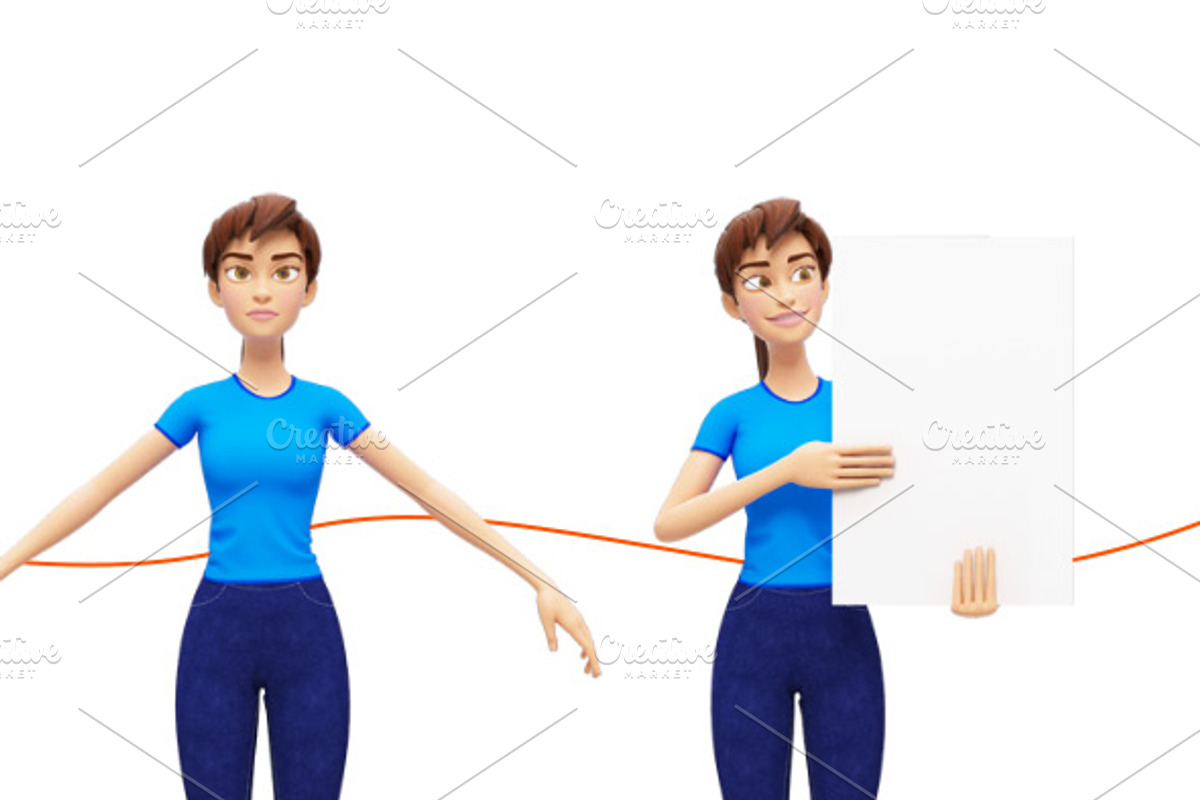35 Jenny 3D Product Promo Mock-Ups, an iPad Mockup by Oleg Ribar (Photo 19 of 29)
