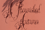 Wanderin Autumn Artisan Floral font, a Script Font by HypeWorksCo (Thumbnail 6 of 28)