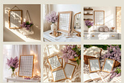 LILAC MORNING | Frame mockup set, a Household Mockup by SCHÉRI (Thumbnail 17 of 17)