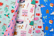 Cozy Christmas Girl Clipart, a Graphic by Ruslana Lubenets (Thumbnail 17 of 21)