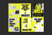 Running Community Instagram Pack, a Social Media Template by fakhroo (Thumbnail 4 of 4)