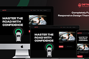 DriveSchool - Driving Training Site, a HTML Template by TNCFlow (Thumbnail 2 of 5)
