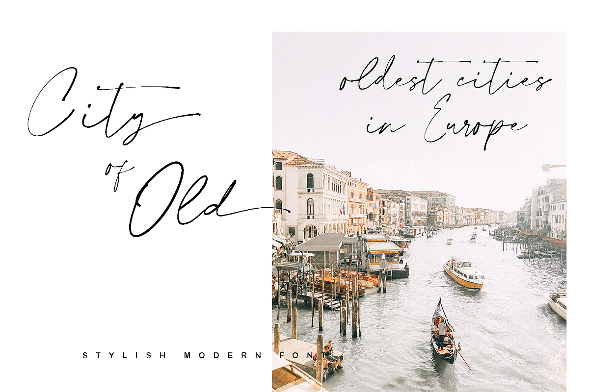 Collection - NEW STYLE, a Script Font by alphArtype (Photo 11 of 16)