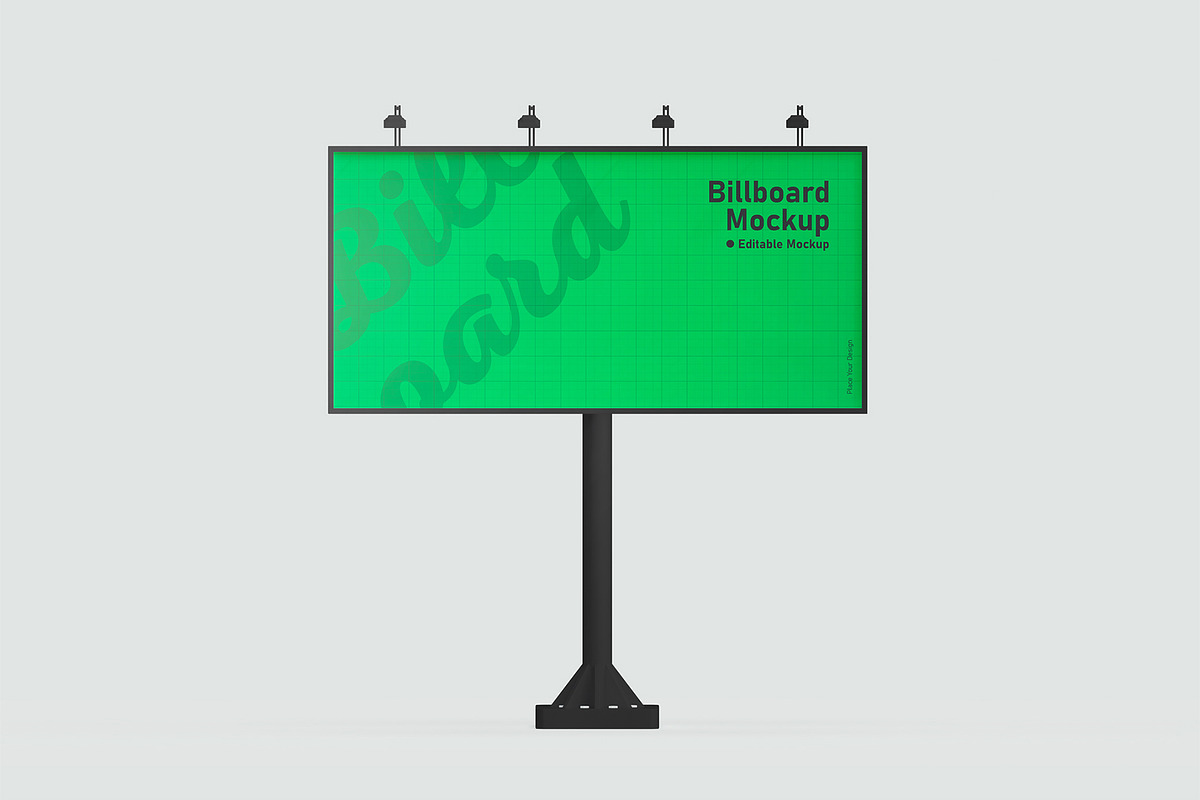 City Billboard Mockup, a Product Mockup by graphypix (Photo 1 of 4)