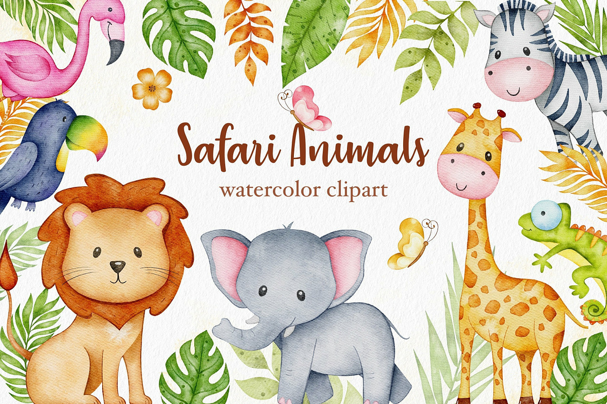 Watercolor Animals Bundle 50 OFF, an Animal Illustration by LuiDesignStudio