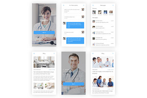 Health & Medical Adobe XD App