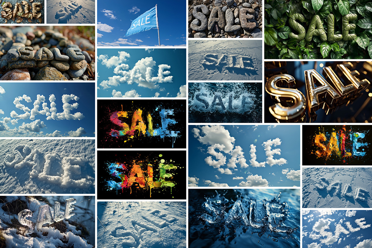87 Sale images, a Business Photo by Handmadefont (Photo 8 of 20)