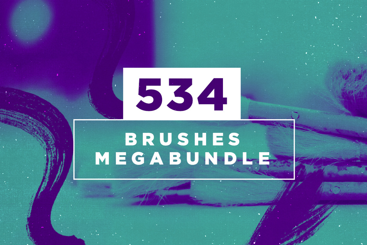 534 Photoshop Brushes Megabundle preview 6