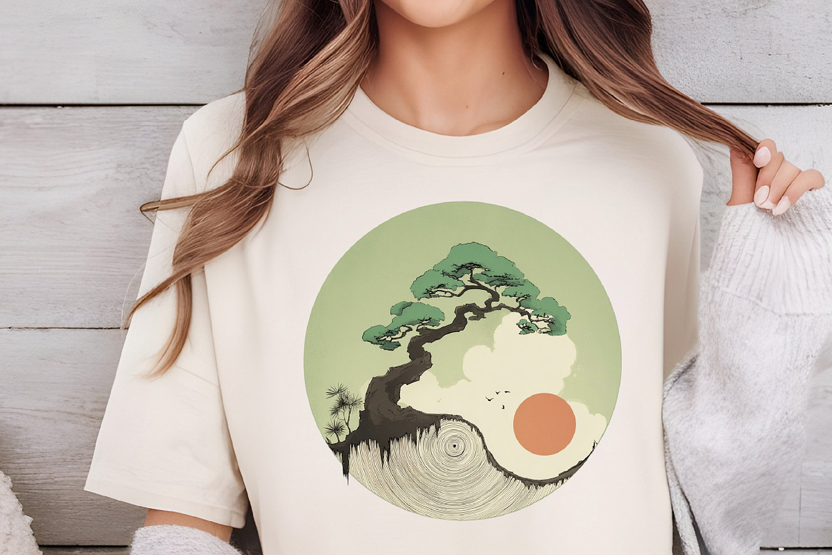 Watercolor Green Forest Clipart Set, an Illustration by DreamCafeArt (Photo 5 of 6)