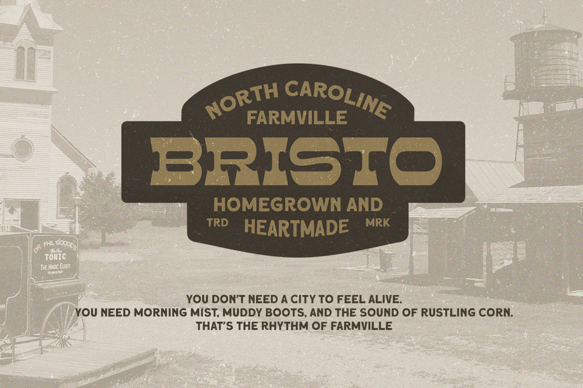 Pine Grit Western Display Font, a Slab Serif Font by Letterhend Studio (Photo 5 of 9)