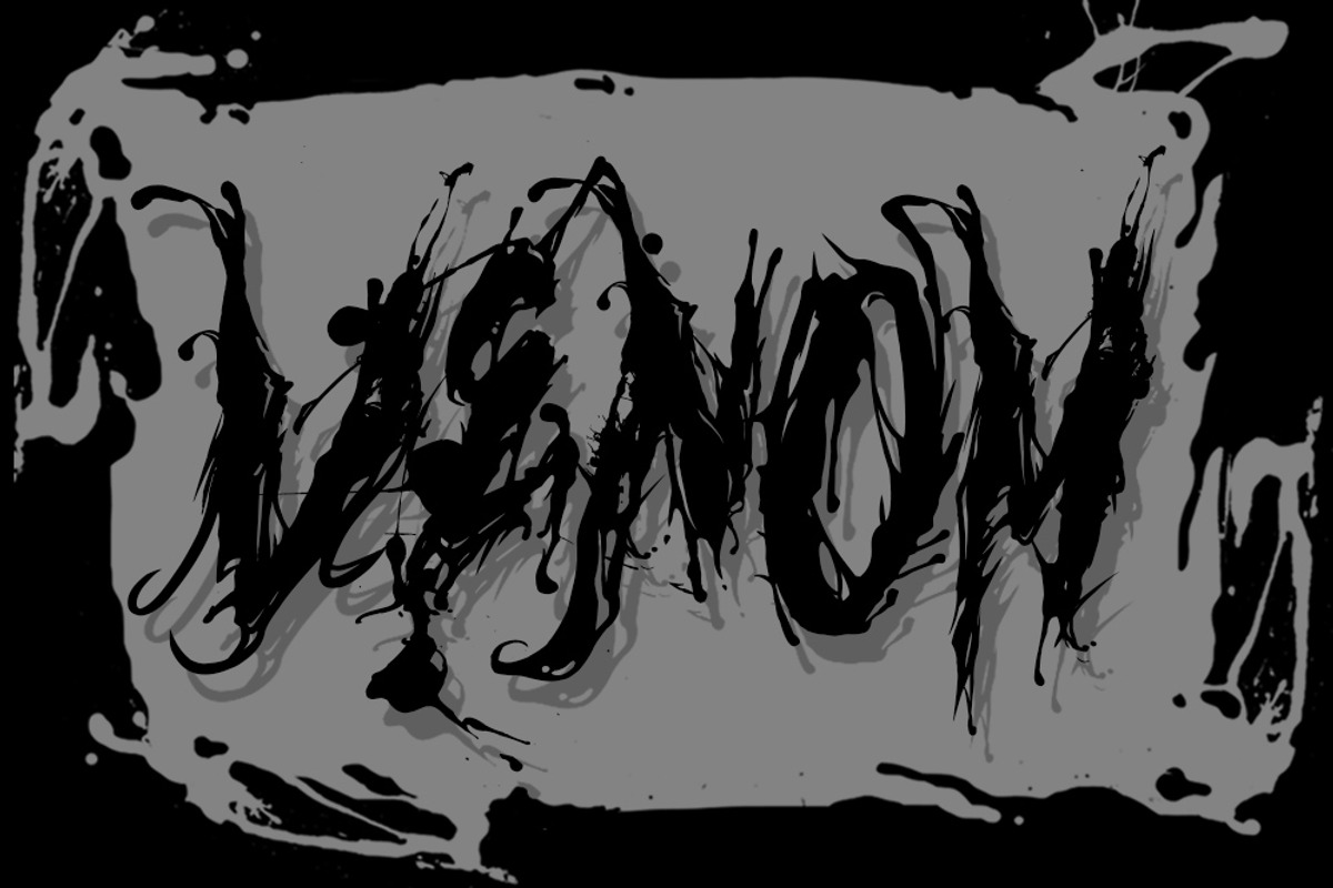 VENOM, a Blackletter Font by fluffyartstudio (Photo 1 of 6)