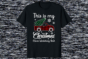 This Is My Christmas Movie Shirt PNG