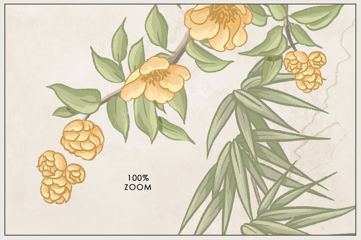 Fresco collection Chinoiserie, a Wallpaper Graphic by Natalia0307 (Photo 3 of 11)