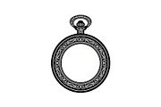 Vintage Pocket Watch SVG Bundle, an Illustration by yasushie (Thumbnail 27 of 31)