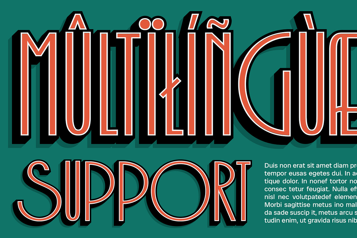 Belkon 3D, a Font by Craft Supply Co. (Photo 5 of 8)