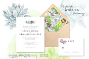 Watercolor Succulent Illustrations, an Illustration by One and Only Paper (Thumbnail 2 of 6)