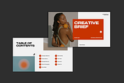 Minimal Modern Creative Brief, a Presentation Template by Uyava Space (Thumbnail 3 of 7)