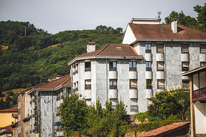 Residential buildings in Tineo hills, an Architecture Photo by SkyNext