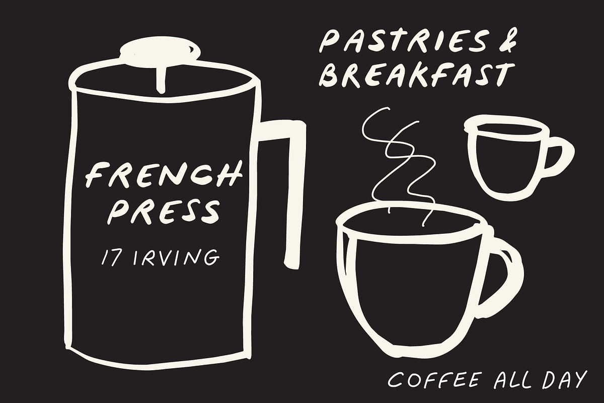 Mezzanotte - Hand Drawn Font Trio, a Handwritten Font by DISTRICT 62 STUDIO (Photo 14 of 15)