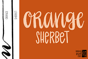 Ice Cream Shoppe Brush Lettering Set, a Brush Add-On by Kimberly Geswein Fonts (Thumbnail 4 of 7)