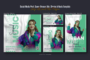 Music Night Party Social Media Set, a Social Media Template by Creative_View (Thumbnail 2 of 8)