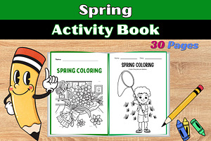 Spring Break Activities For Students, a Templates & Theme by Premium Digital Templates