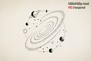 Hand Drawn Mystic & Celestial Bundle, an Object Graphic by GlitterCraft (Thumbnail 29 of 41)