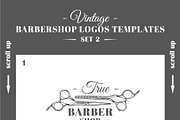9 Barbershop Logos Templates Vol.2, a Branding & Logo Template by Art Design (Thumbnail 6 of 9)