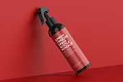 Plastic Trigger Spray Bottle Mockup, a Packaging Mockup by Dev.Rawat21 (Thumbnail 4 of 5)