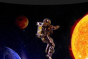 3D Mockup Space Astronaut 14