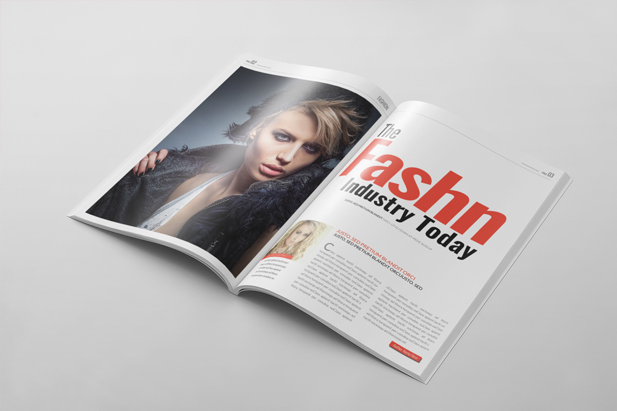 Magazine Template 53, a Magazine Template by pmvch (Photo 4 of 15)