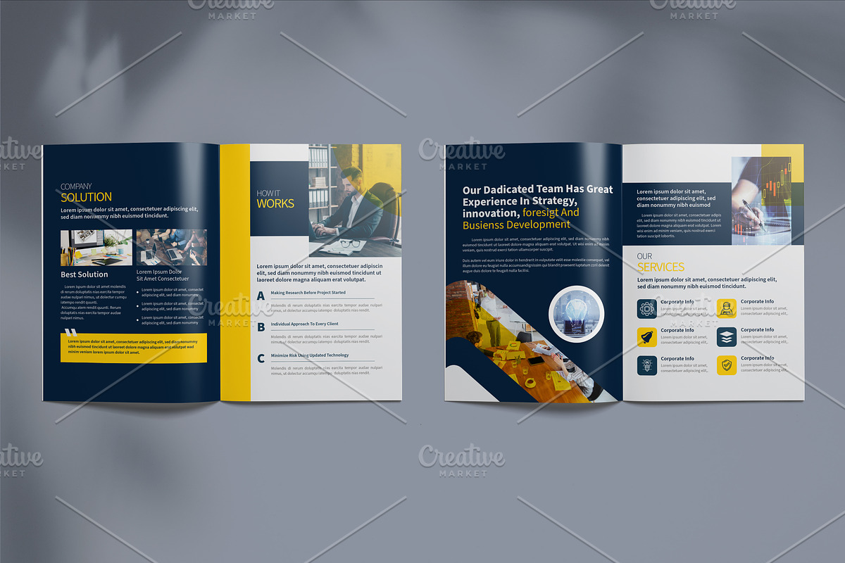 Multipurpose Brochure Template, a Brochure Template by Cristal Pioneer (Photo 3 of 5)