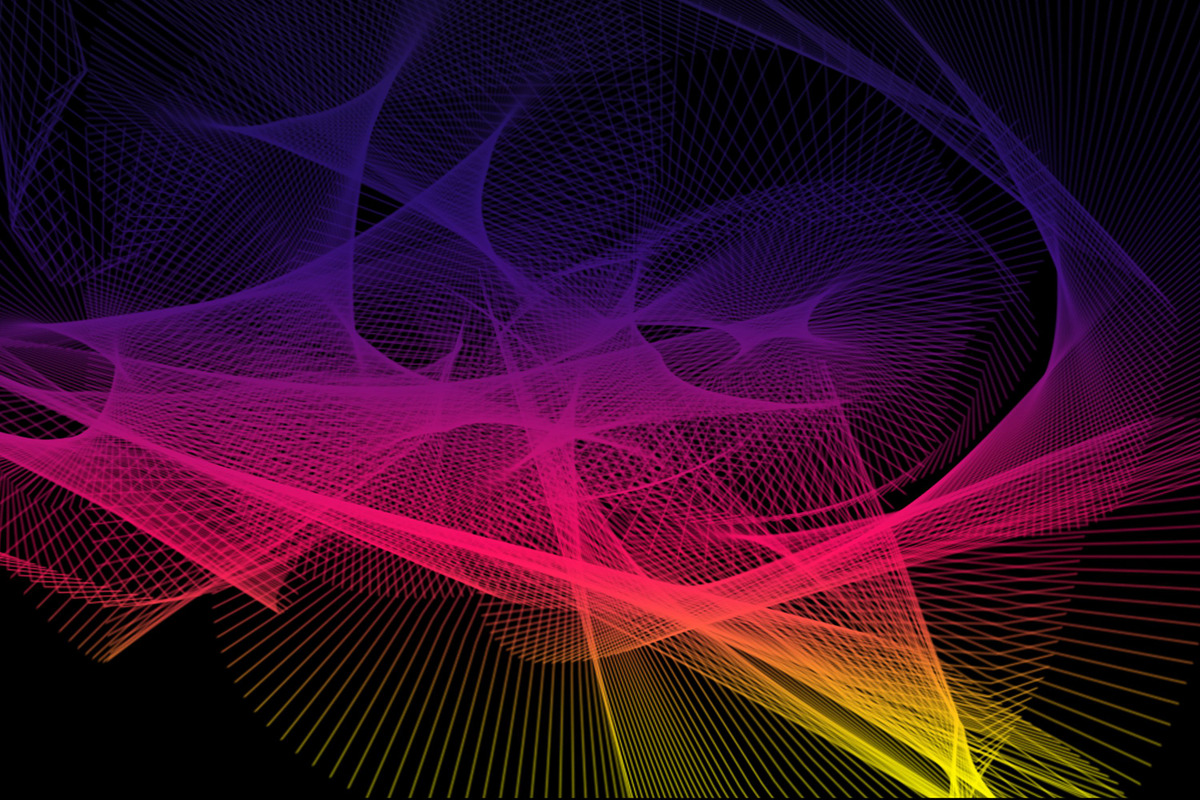 Modern Digital Lines Background Pack, a Wallpaper Graphic by NJ Himel (Photo 3 of 11)