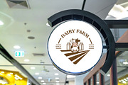 Modern Dairy Farm Logo Design, a Branding & Logo Template by YUDesignStore (Thumbnail 3 of 8)