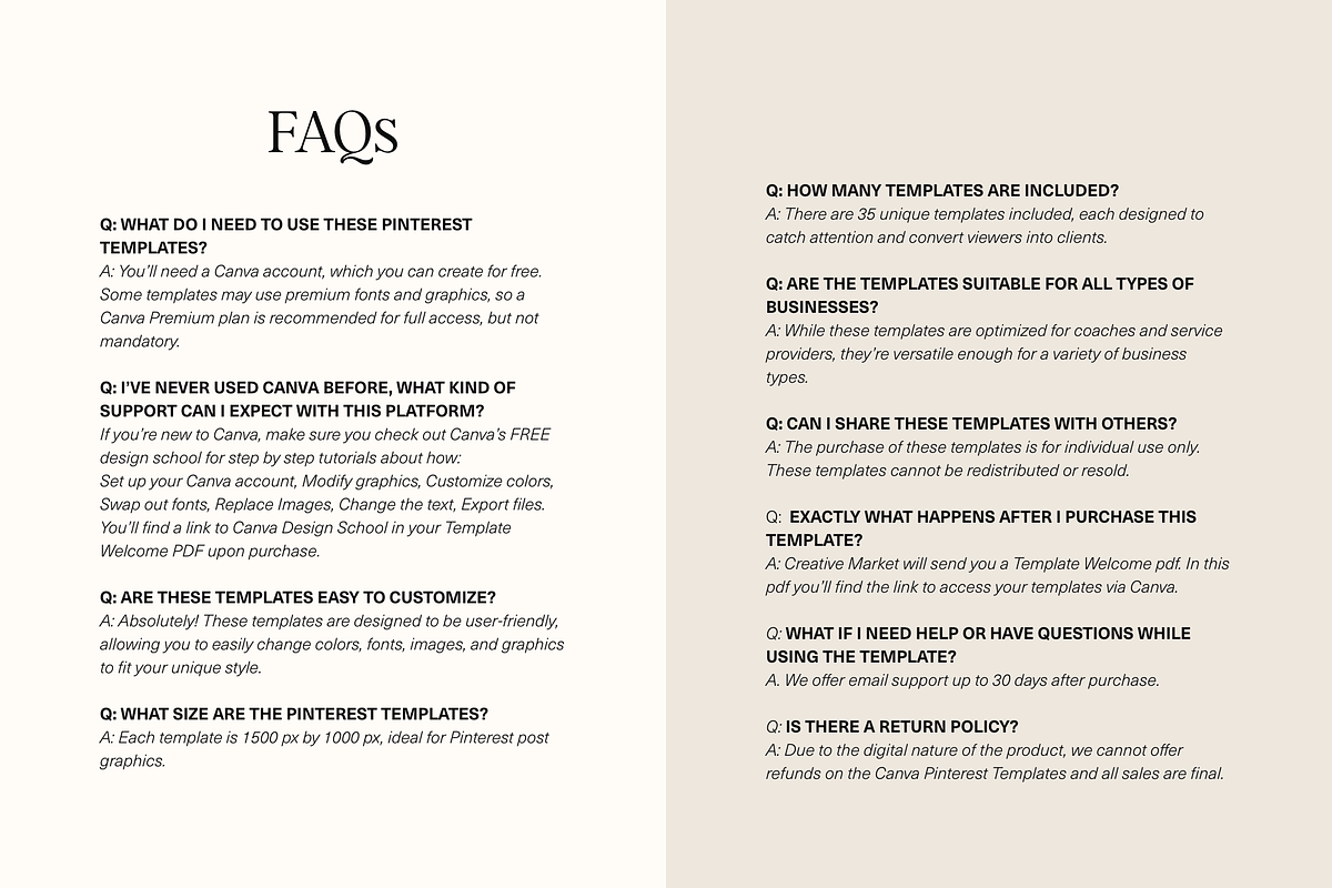 Canva Pinterest Marketing Templates, a Marketing Template by Glo Design Studio (Photo 9 of 10)