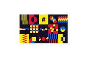 Abstract Geometric Patterns Bundle, a Pattern Graphic by Neo Geo (Thumbnail 6 of 9)