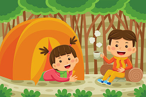 Holiday Cartoon Vector #05, an Animal Illustration by MEDZ