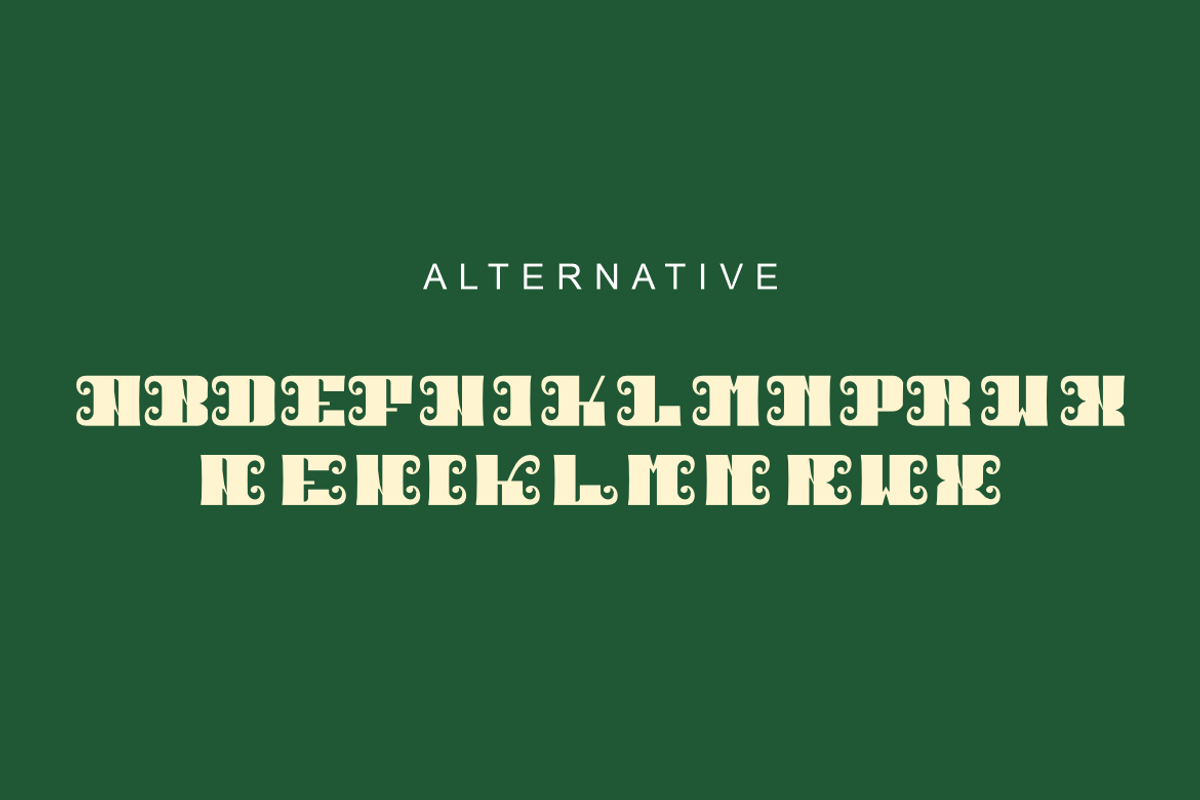 Wokinoem Recngock, a Handwritten Font by QR Design Studio (Photo 9 of 10)