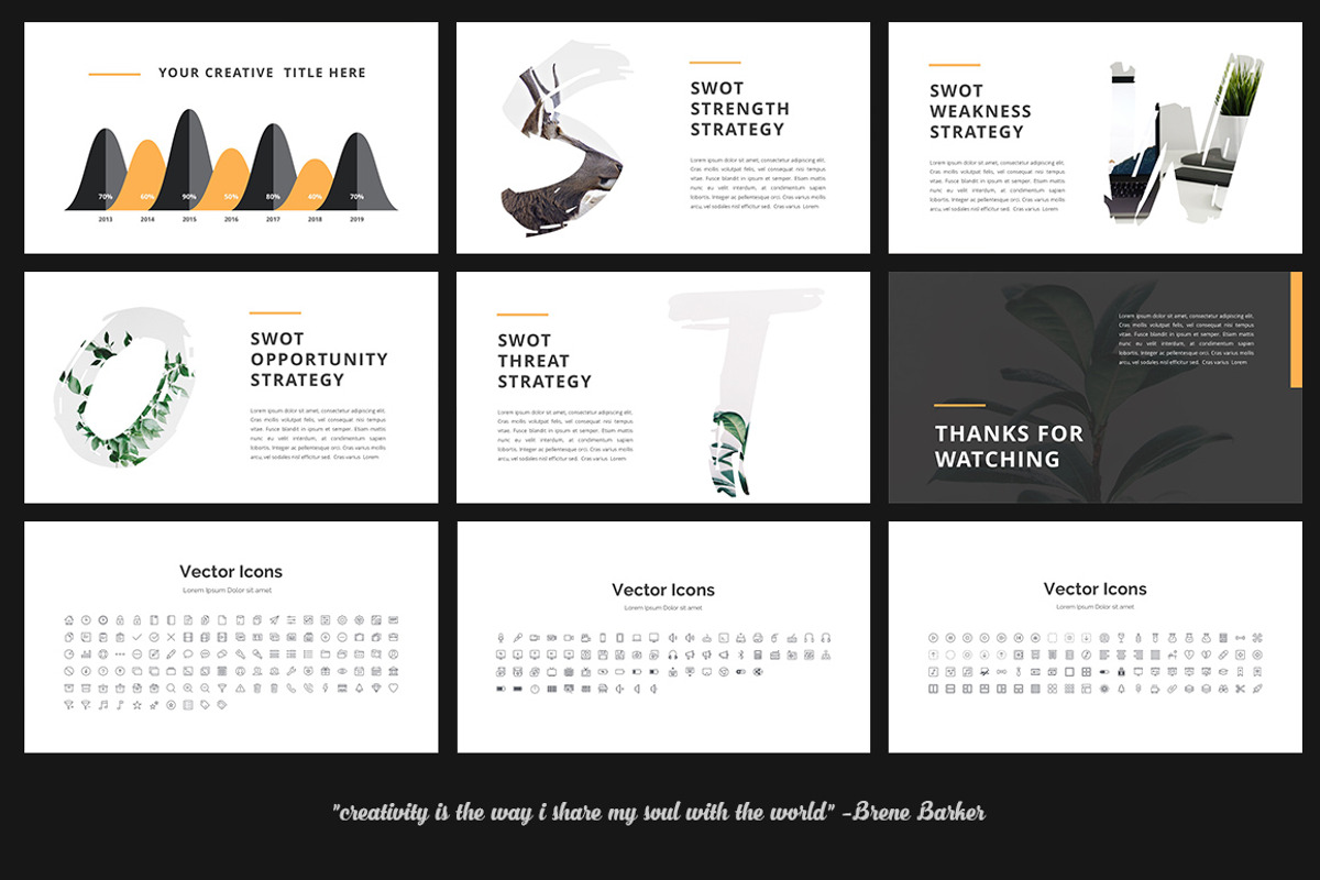Craft - Portfolio Google Slides, a Presentation Template by desvibes (Photo 8 of 8)