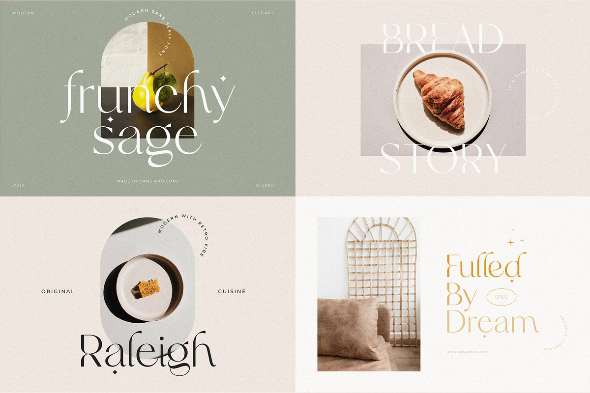 Modern Elegant Font Bundle 2, a Serif Font by Sans & Sons (Photo 10 of 11)