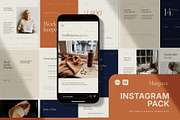 MARGAUX / Instagram Post & Stories, a Social Media Template by Leleka.Store (Thumbnail 1 of 17)