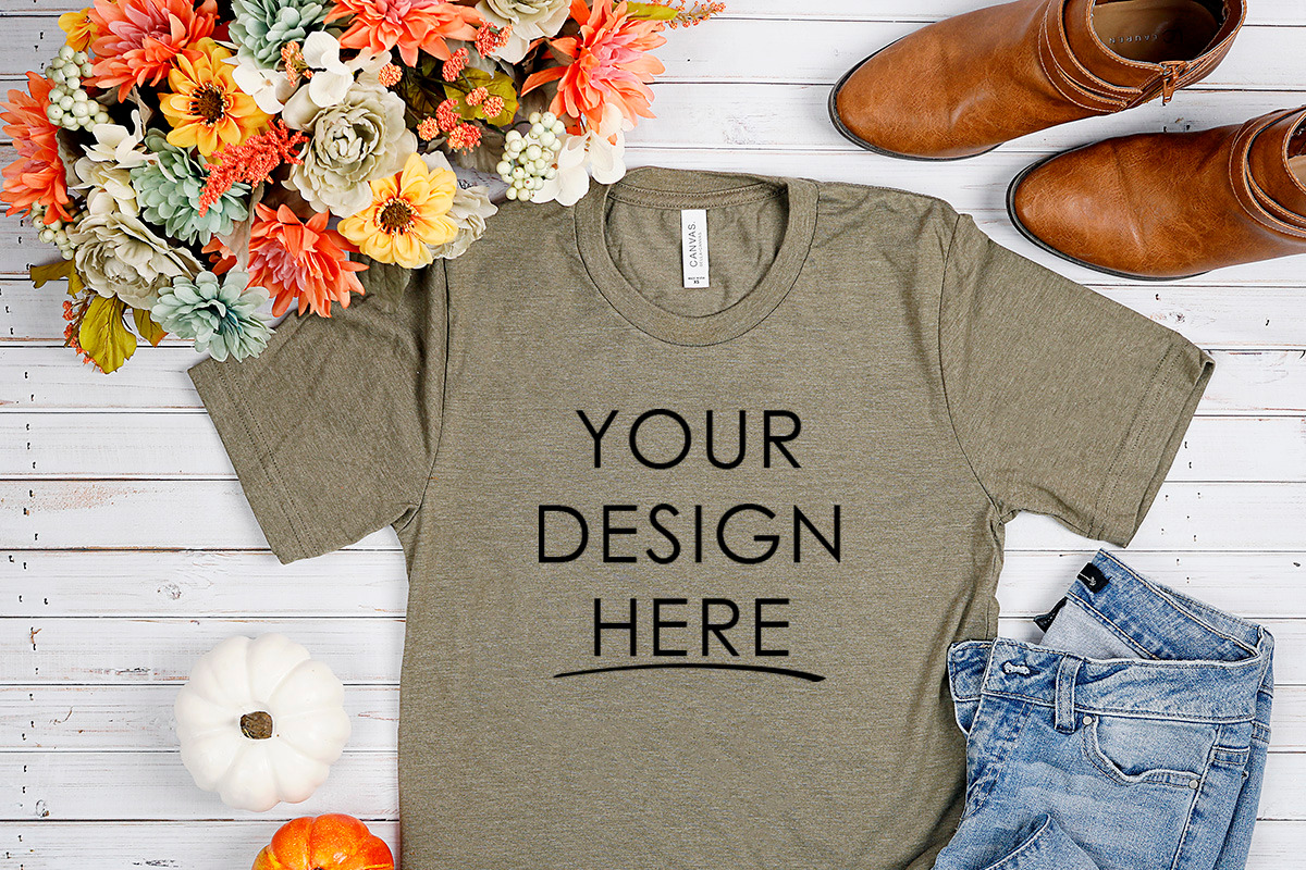 Bella Canvas Mockup Bundle, a Shirt Mockup by SUBLIME Styled Stock (Photo 8 of 15)