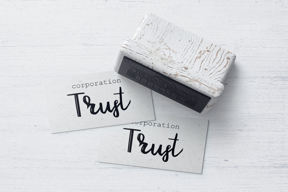 Dark Street - script font preview 5