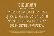 Cidurian, a Blackletter Font by HATFSTUDIO (Thumbnail 8 of 9)