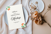 Wedding Invitation Card Mockup, a Product Mockup by graphypix (Thumbnail 1 of 4)