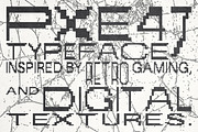 PXE47 Pixelated Typeface, a Sans Serif Font by softulka (Thumbnail 2 of 5)