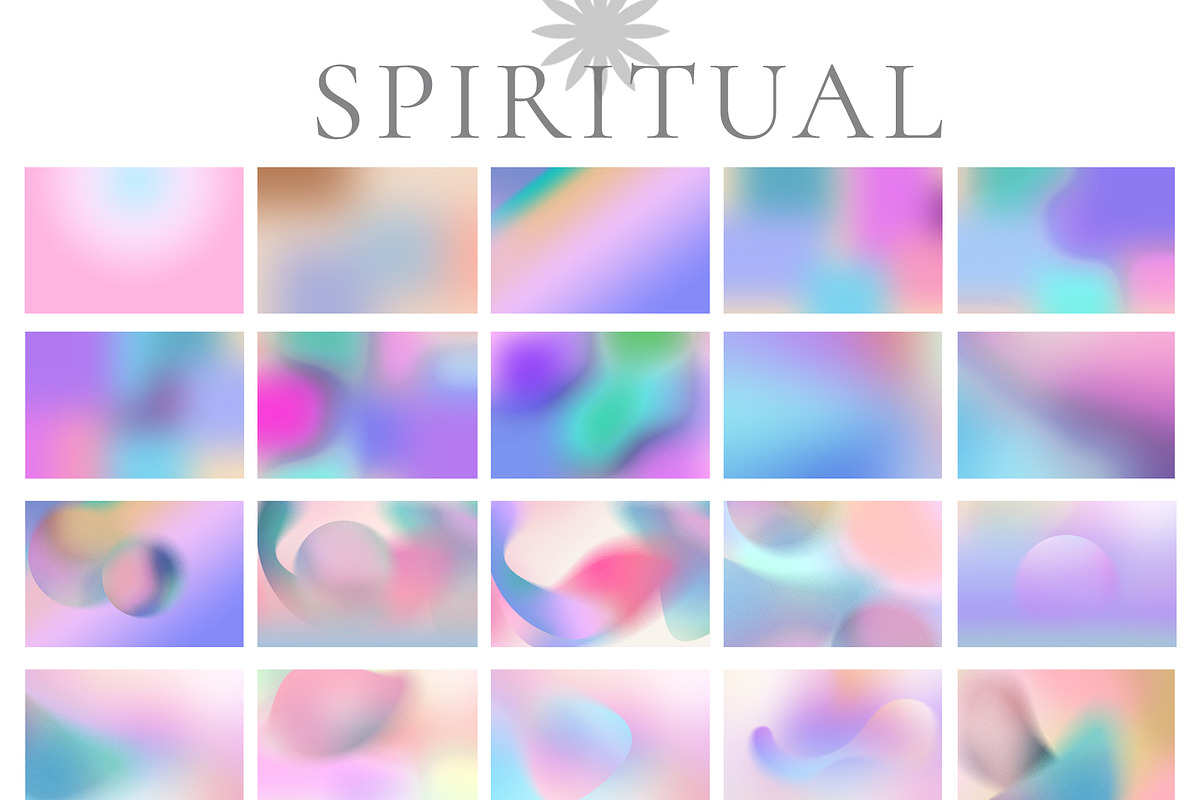 Spiritual Grainy Gradient Text, an Object Graphic by Vintage Digital Textures (Photo 12 of 15)