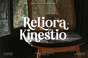 Reliora Kinestio Retro Font