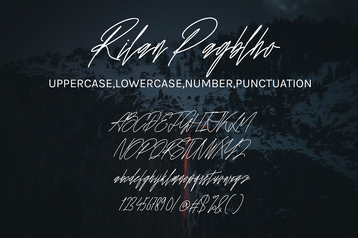 Rilan Pagblho, a Handwritten Font by HaKi Studio (Photo 5 of 5)