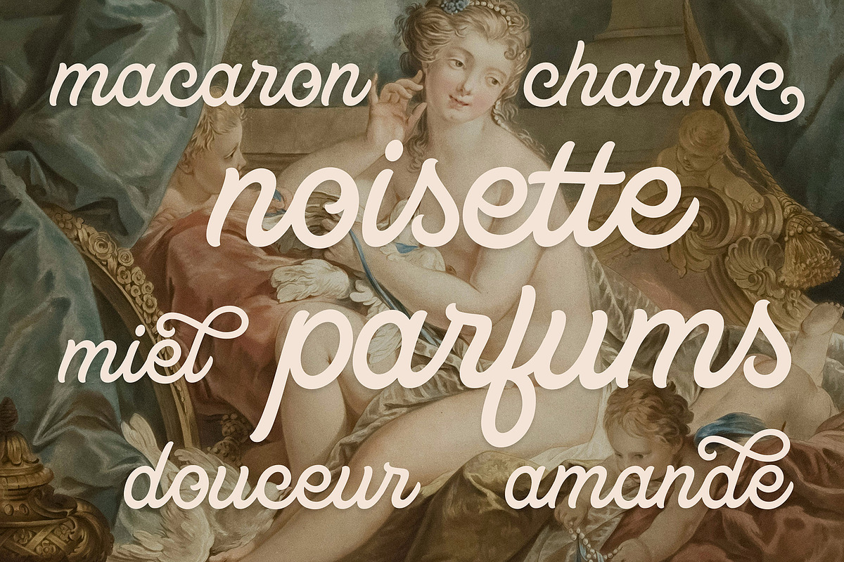 Parfums Perdus Romantic Font Duo, a Font by Aurelie Maron (Photo 8 of 12)